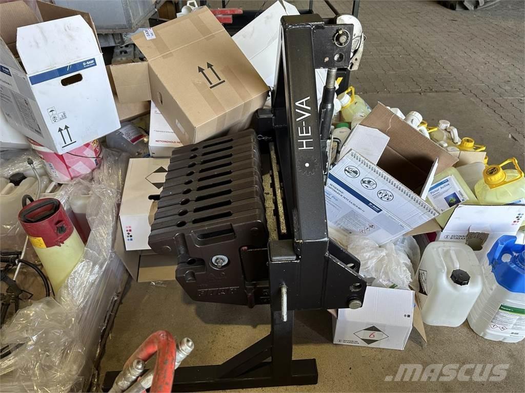He-Va 500 KG. Prednji utegovi
