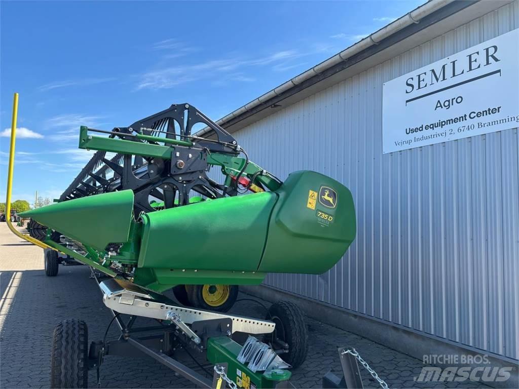 John Deere 735D Glave hederi za kombajne