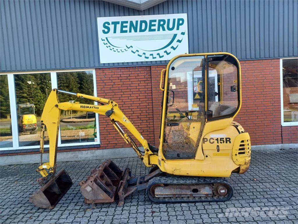 Komatsu PC15R Mini bageri <7t