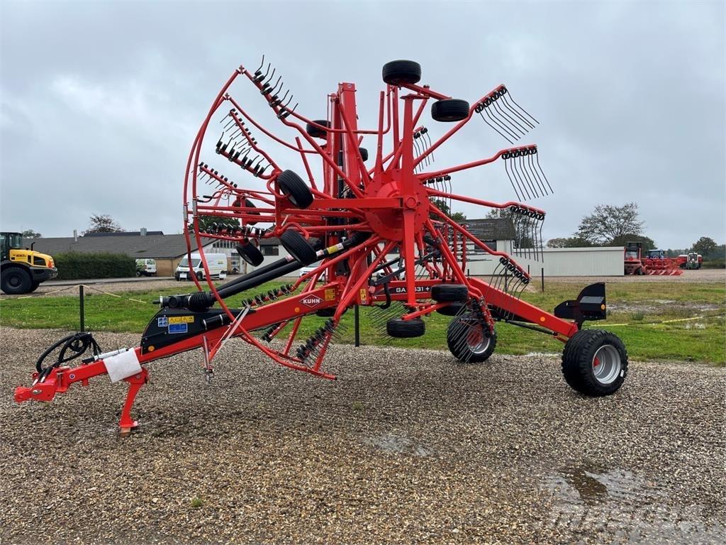 Kuhn GA9531 + Okretači i sakupljači sijena