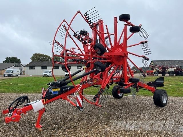 Kuhn GA9531 + Okretači i sakupljači sijena