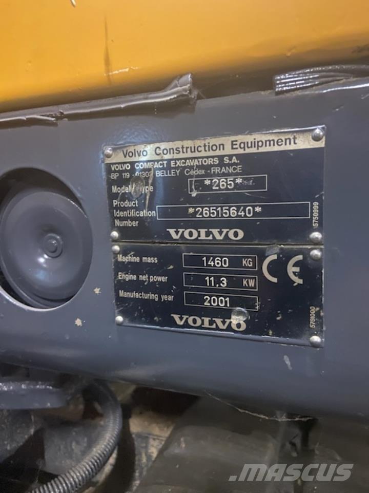 Volvo EC 15 Mini bageri <7t