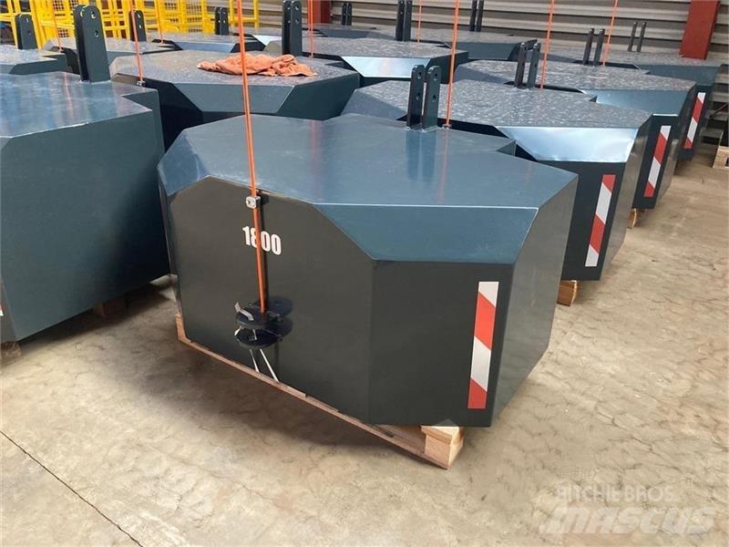  - - -  1800 KG Prednji utegovi