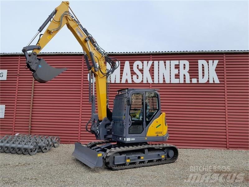 XCMG XE80E Bageri gusjeničari