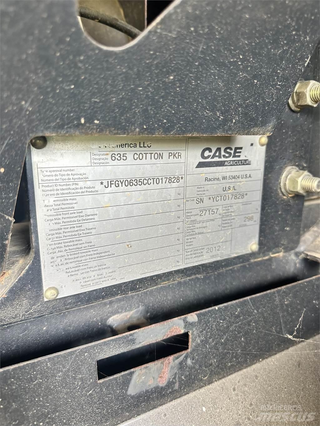 Case IH 635 Ostala oprema za žetvu