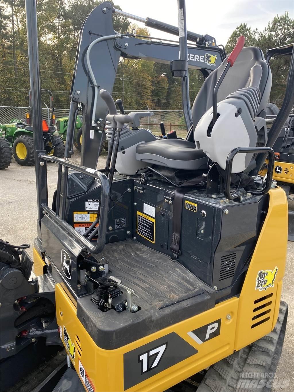 John Deere 17 P Mini bageri <7t