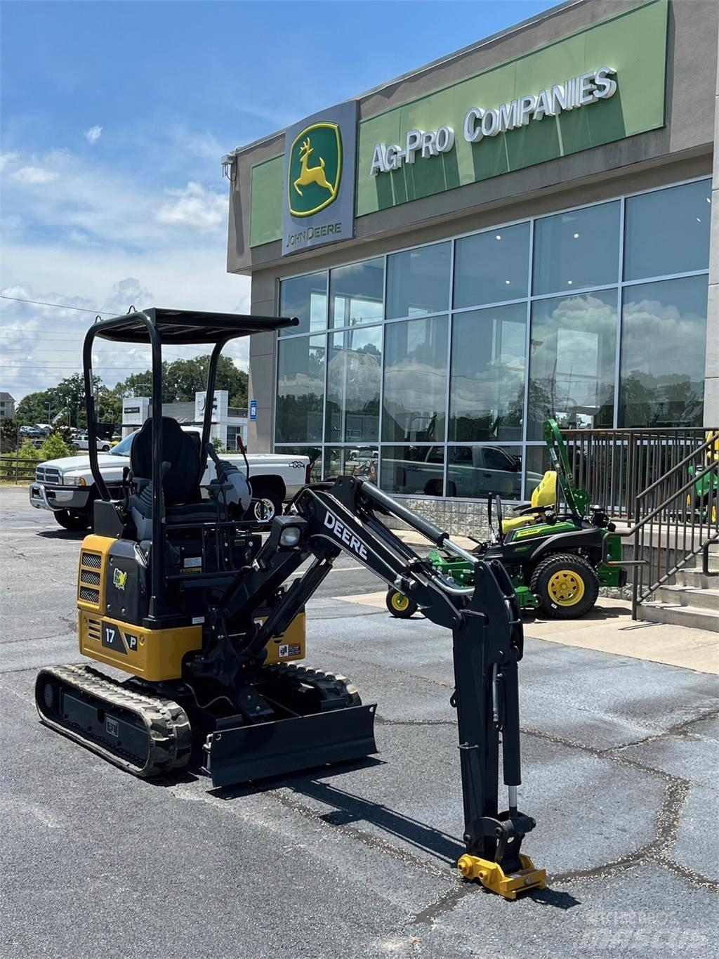John Deere 17 P Mini bageri <7t
