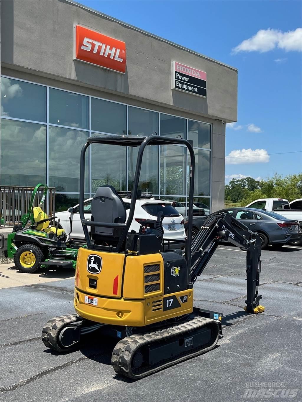 John Deere 17 P Mini bageri <7t