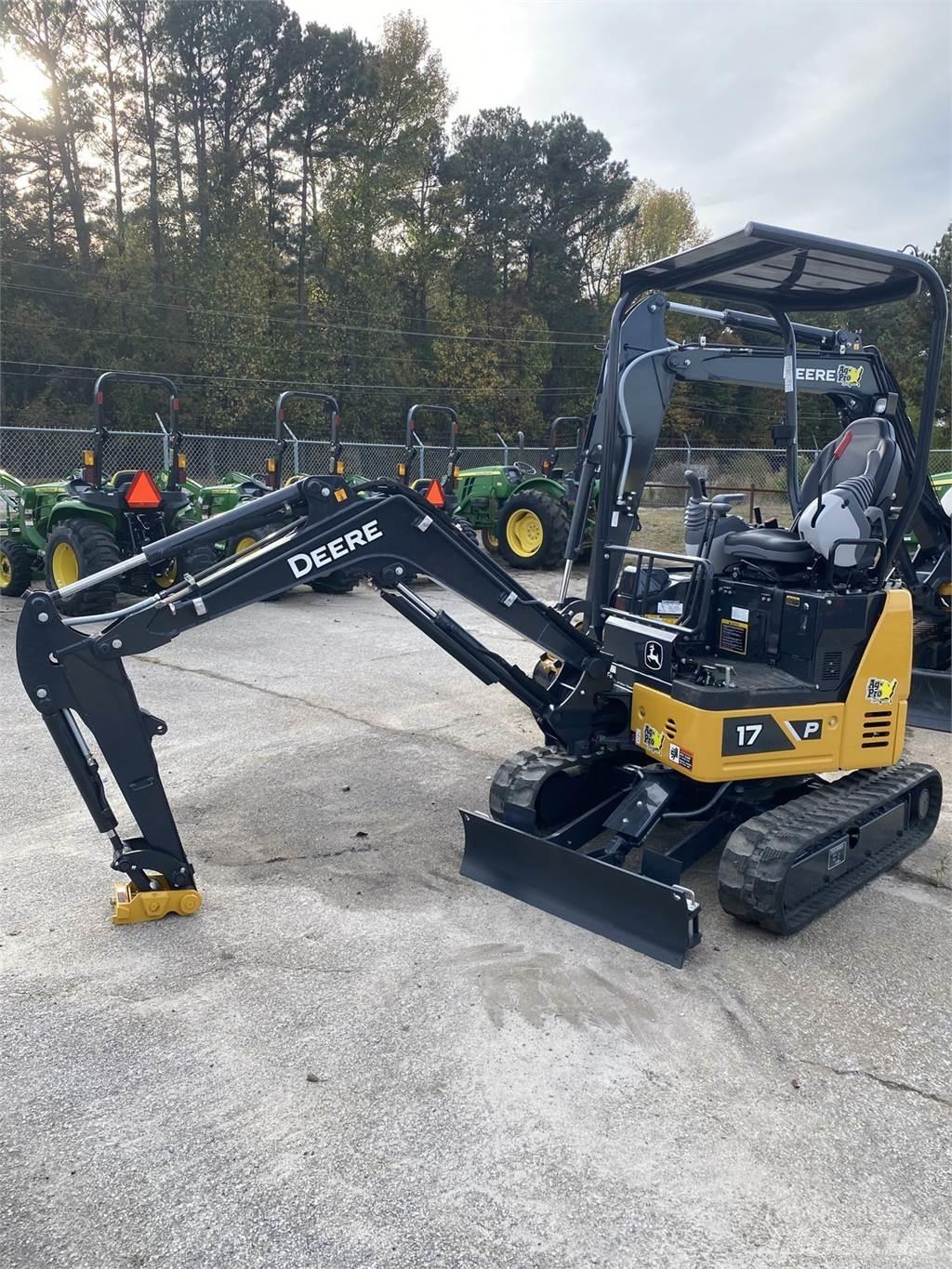 John Deere 17 P Mini bageri <7t