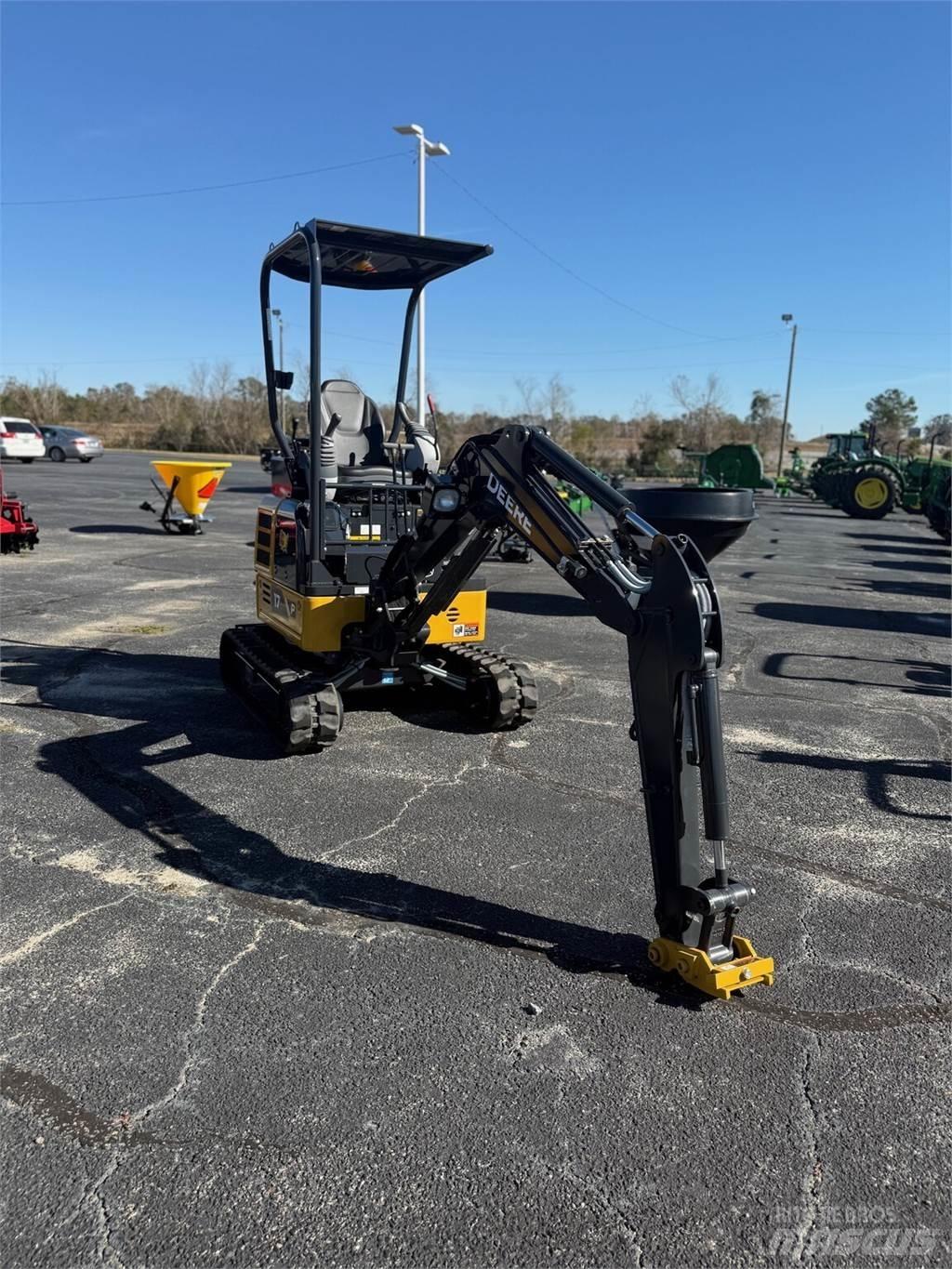 John Deere 17 P Mini bageri <7t