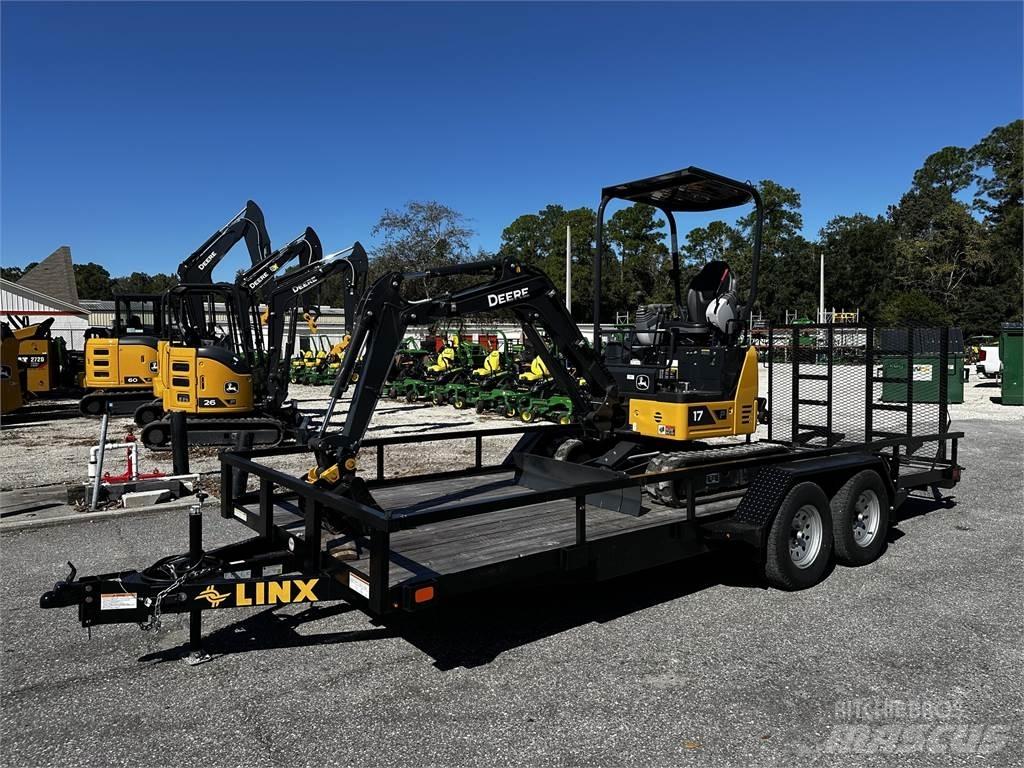 John Deere 17 P Mini bageri <7t