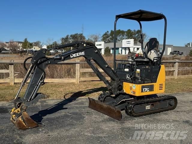 John Deere 17G Mini bageri <7t