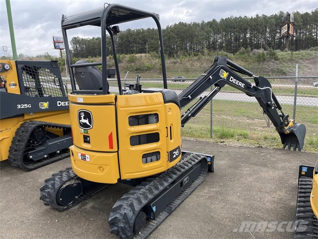 John Deere 26 P Mini bageri <7t