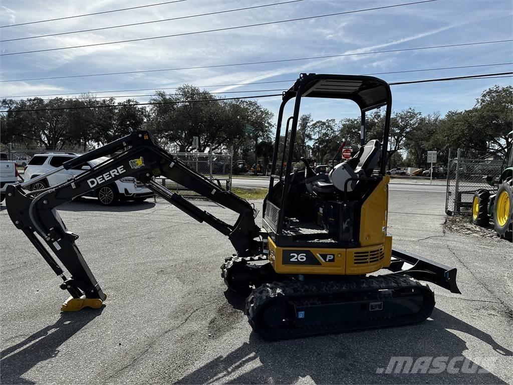 John Deere 26 P Mini bageri <7t