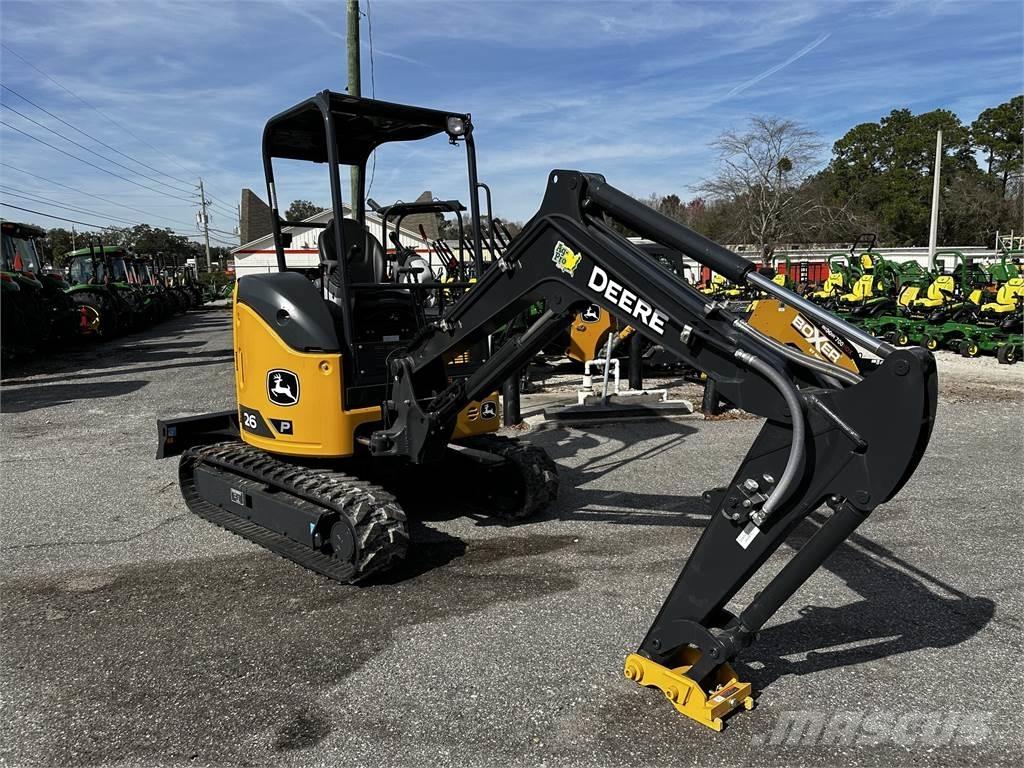 John Deere 26 P Mini bageri <7t