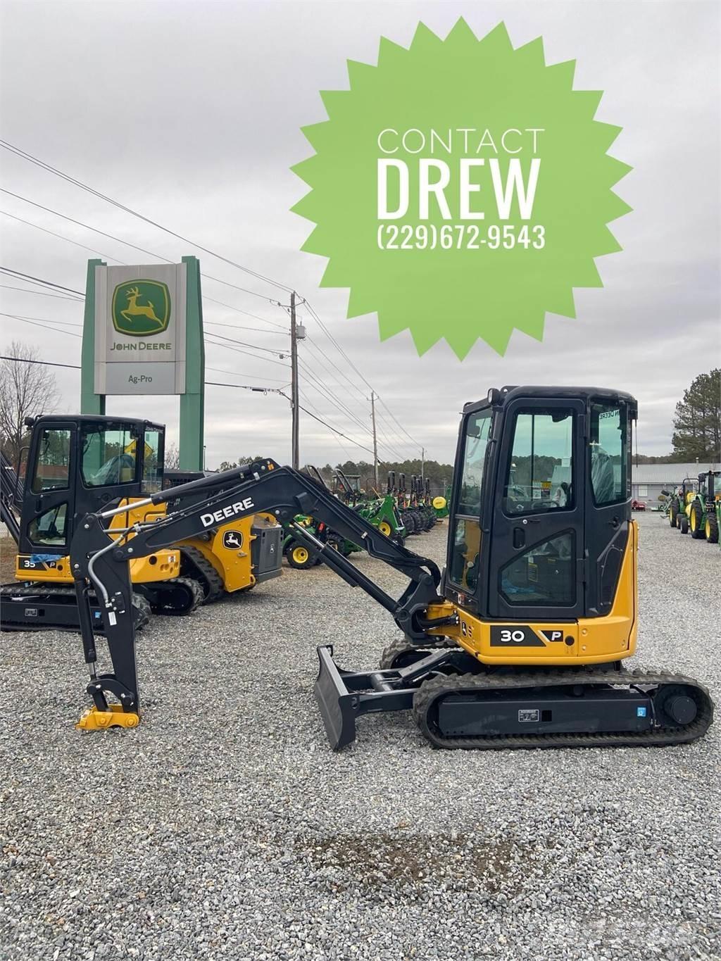 John Deere 30 P Mini bageri <7t