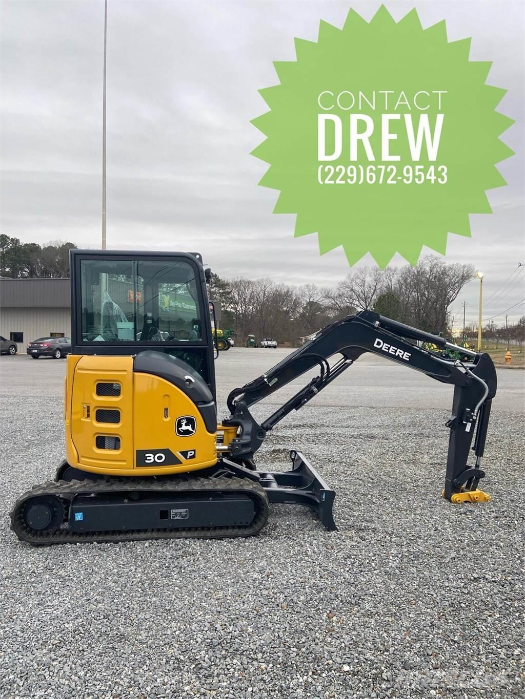 John Deere 30 P Mini bageri <7t