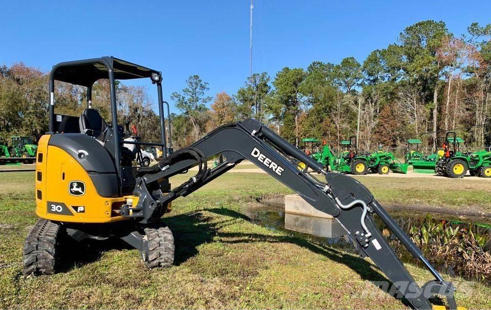 John Deere 30 P Mini bageri <7t