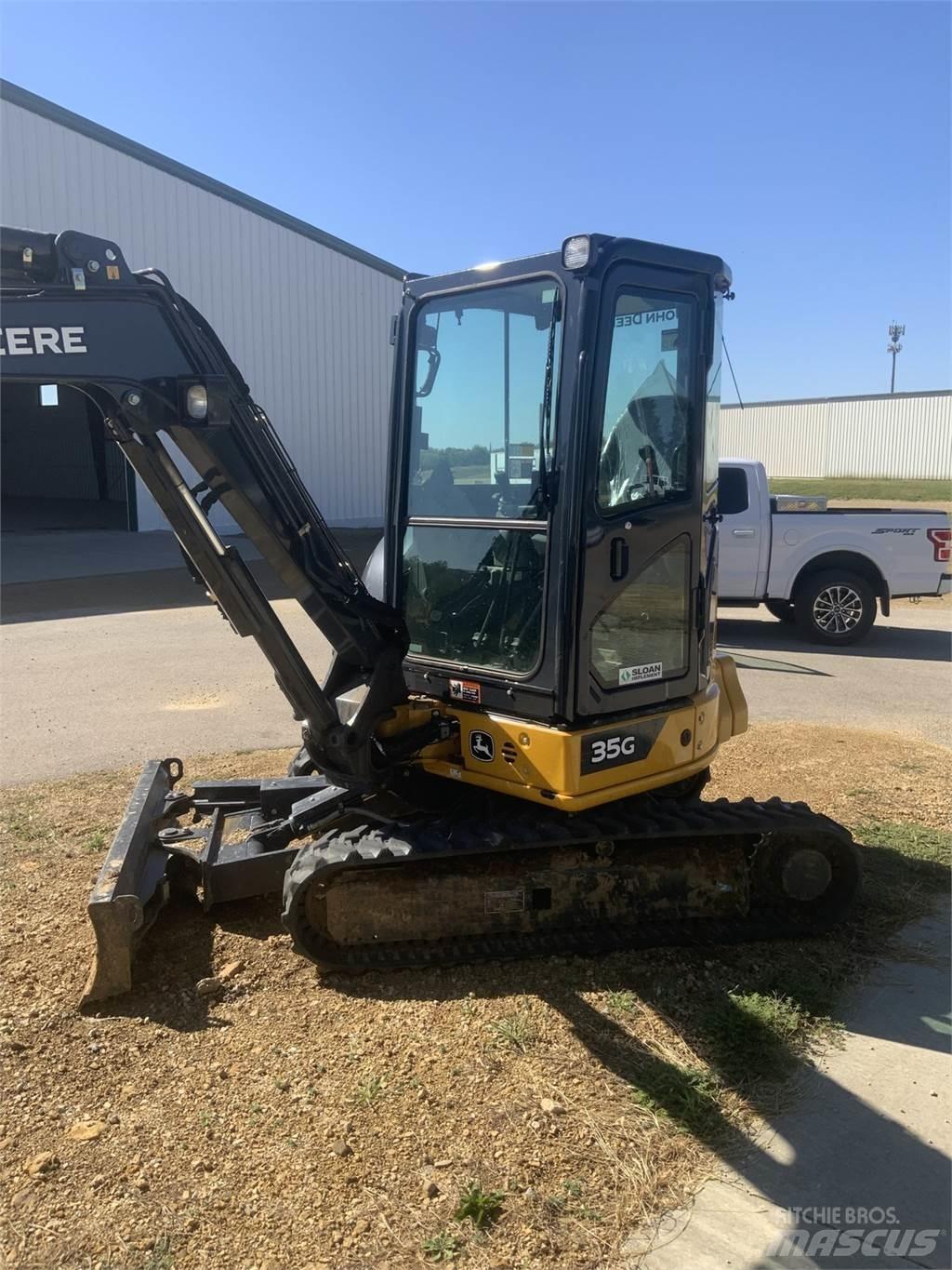 John Deere 35G Mini bageri <7t