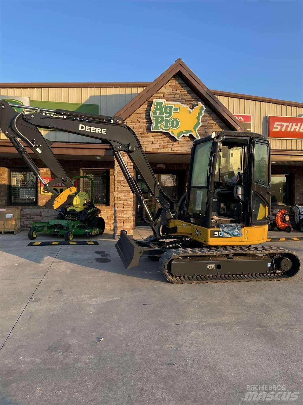 John Deere 50 P Mini bageri <7t