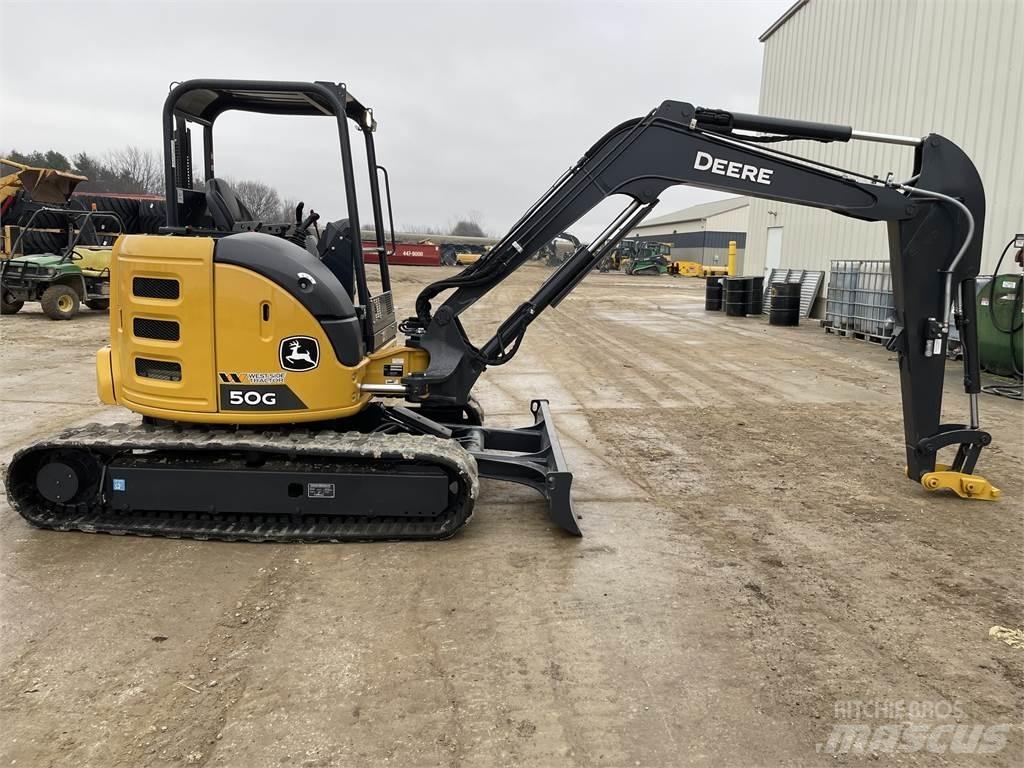John Deere 50G Mini bageri <7t