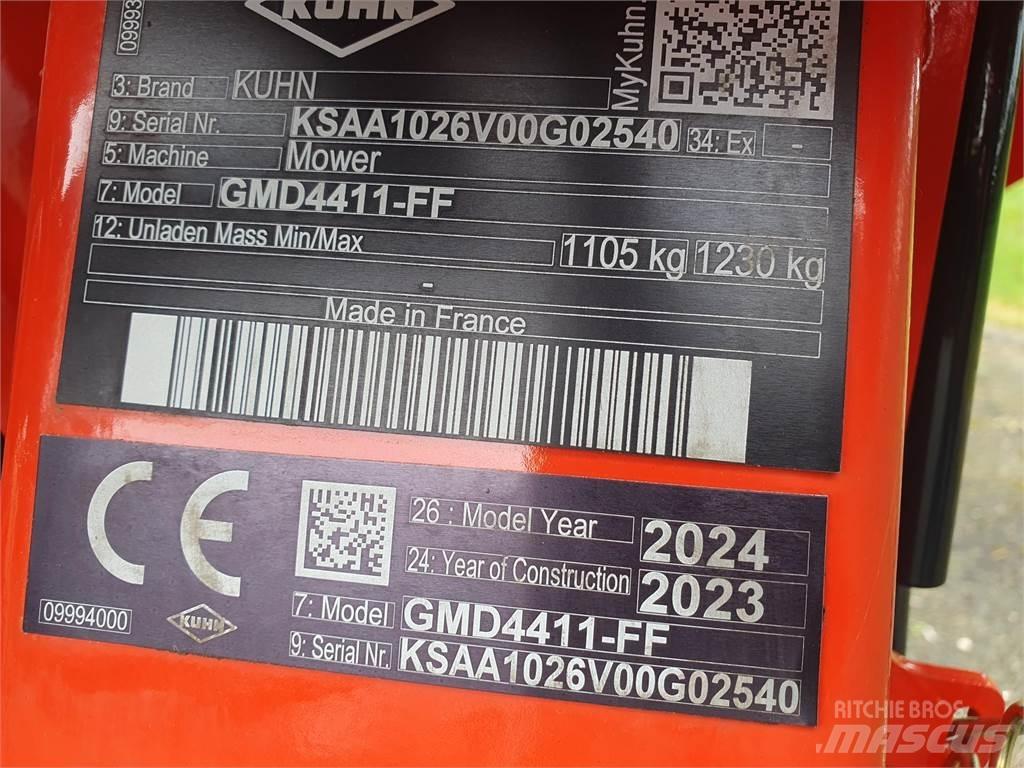 Kuhn GMD 4411 Uređaji za kosilice