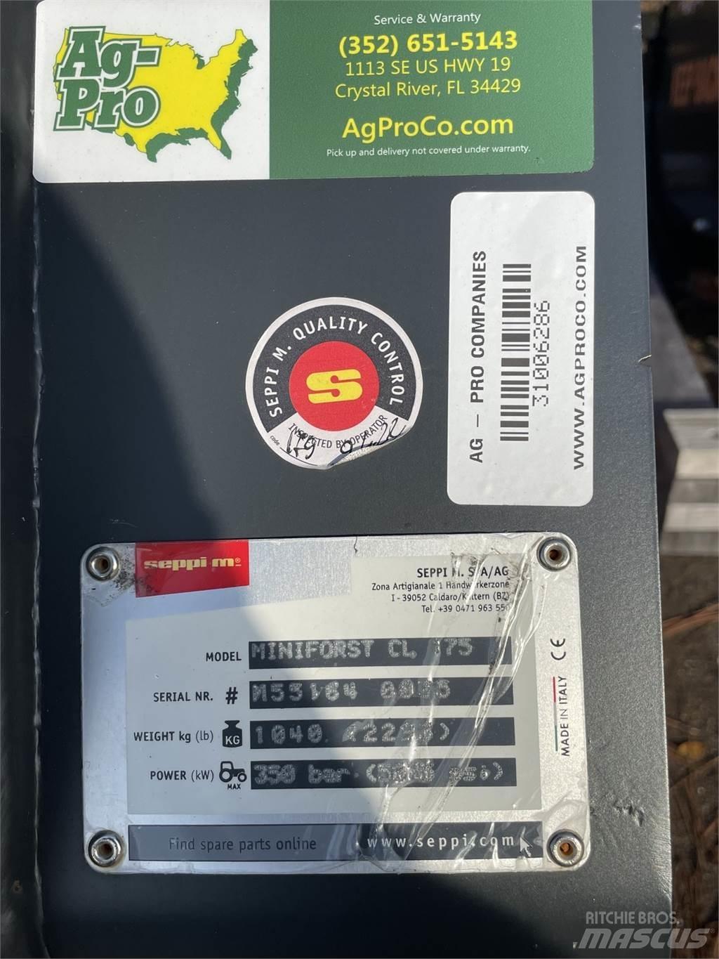 Seppi CL 175 Strojevi za sječu stabala