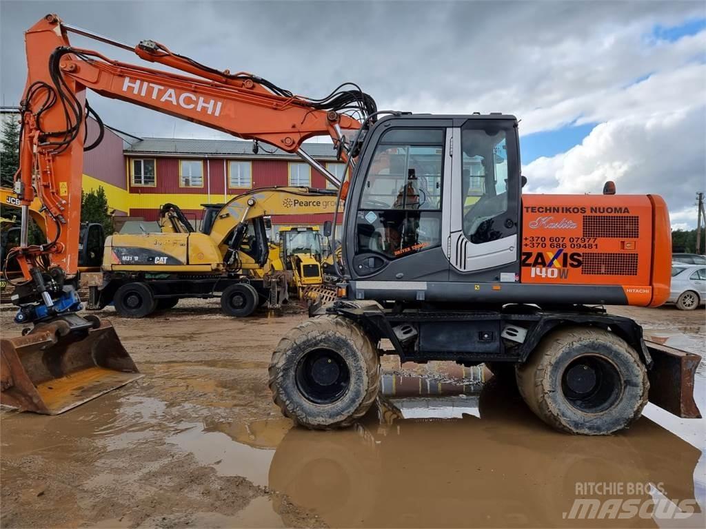 Hitachi ZX140W-3 Bageri na kotačima