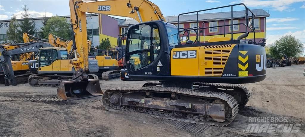 JCB JS220LC Plus + Bageri gusjeničari