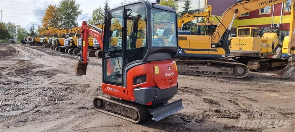 Kubota KX 016-4 Mini bageri <7t