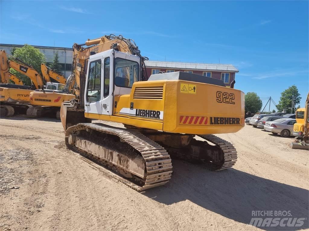 Liebherr R922 HDSL Bageri gusjeničari