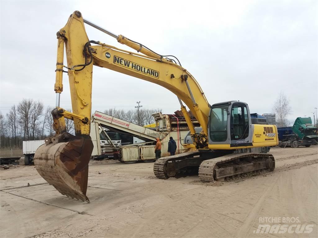 New Holland E385 Bageri gusjeničari