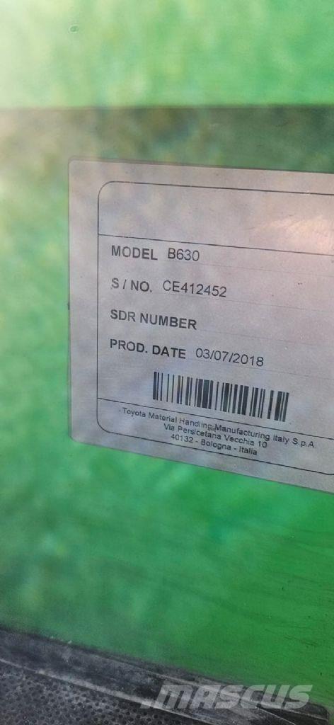 Cesab B 630 Električni viličari