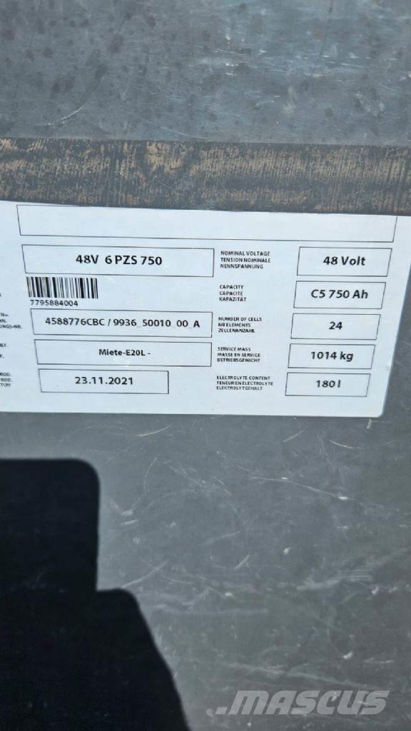 Linde E 18 L-02 Električni viličari