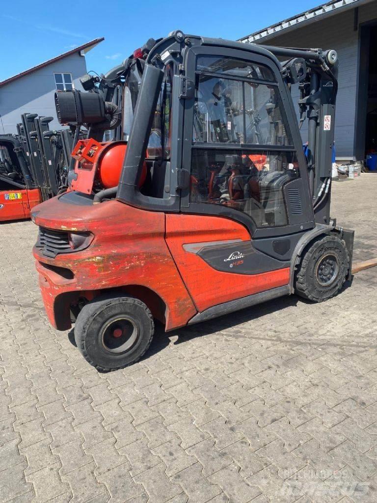 Linde H 35 T-01 Plinski viličari
