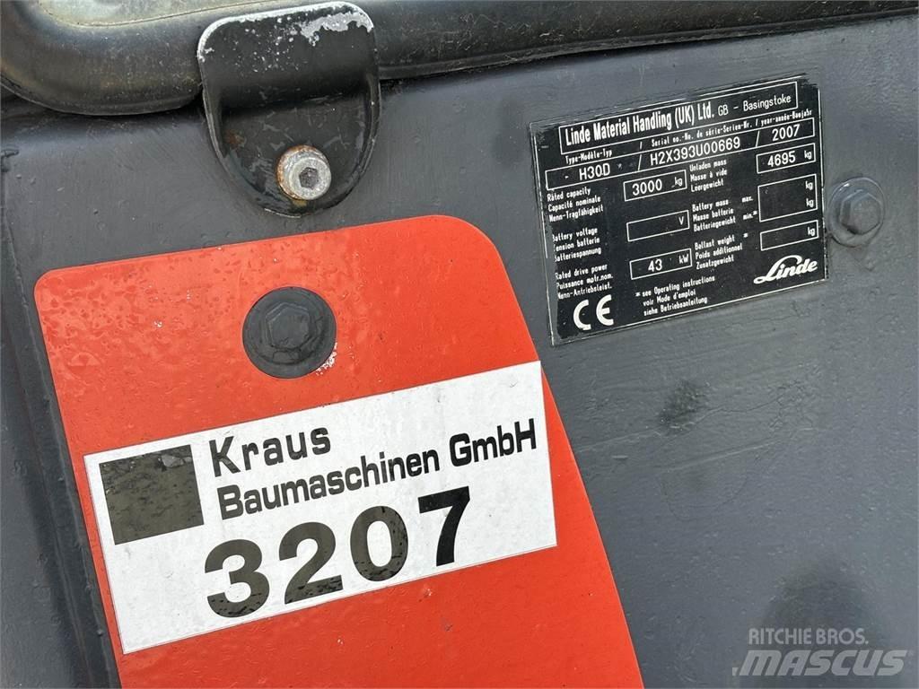 Linde H30D Viličari - ostalo
