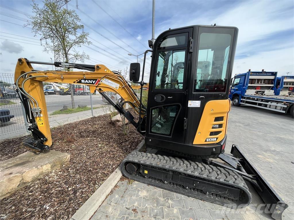 Sany SY 26 U Mini bageri <7t