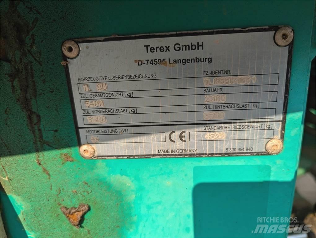 Terex TL 80 Utovarivači na kotačima