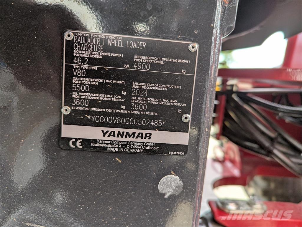 Yanmar V 80 Mini bageri <7t