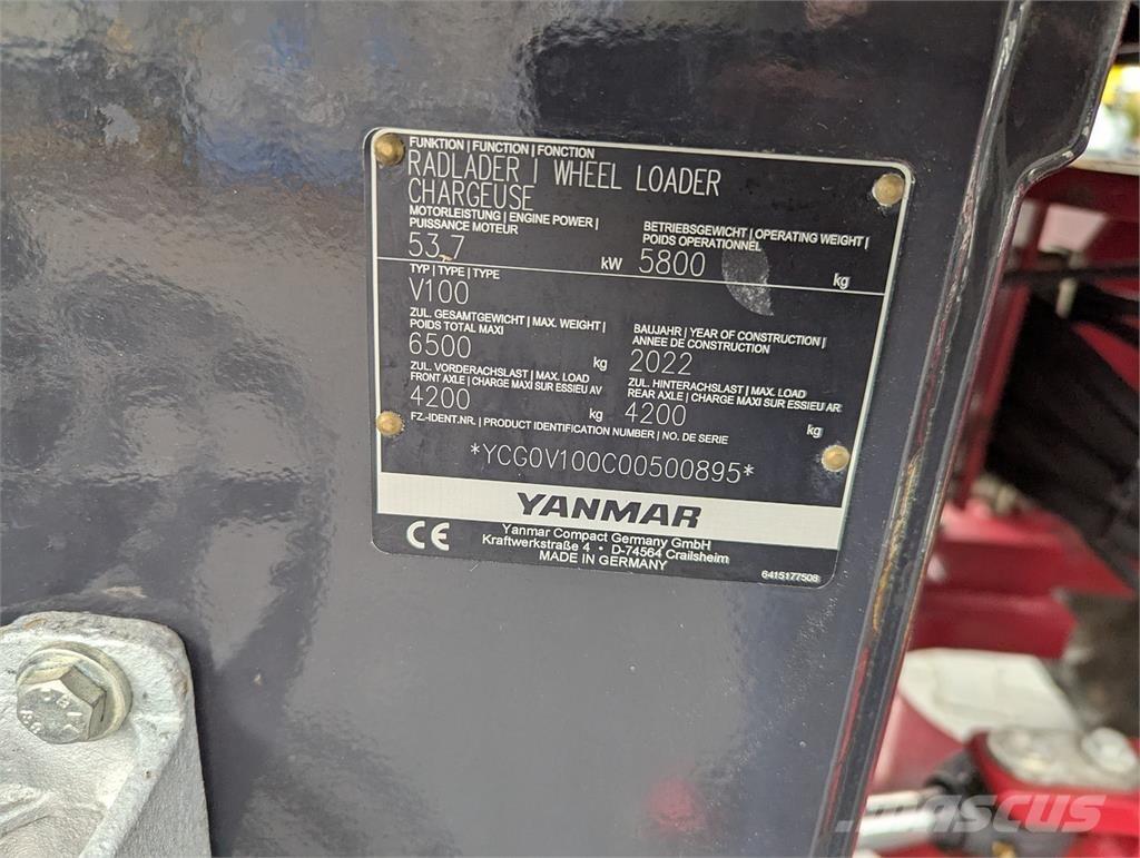 Yanmar V100 Utovarivači na kotačima
