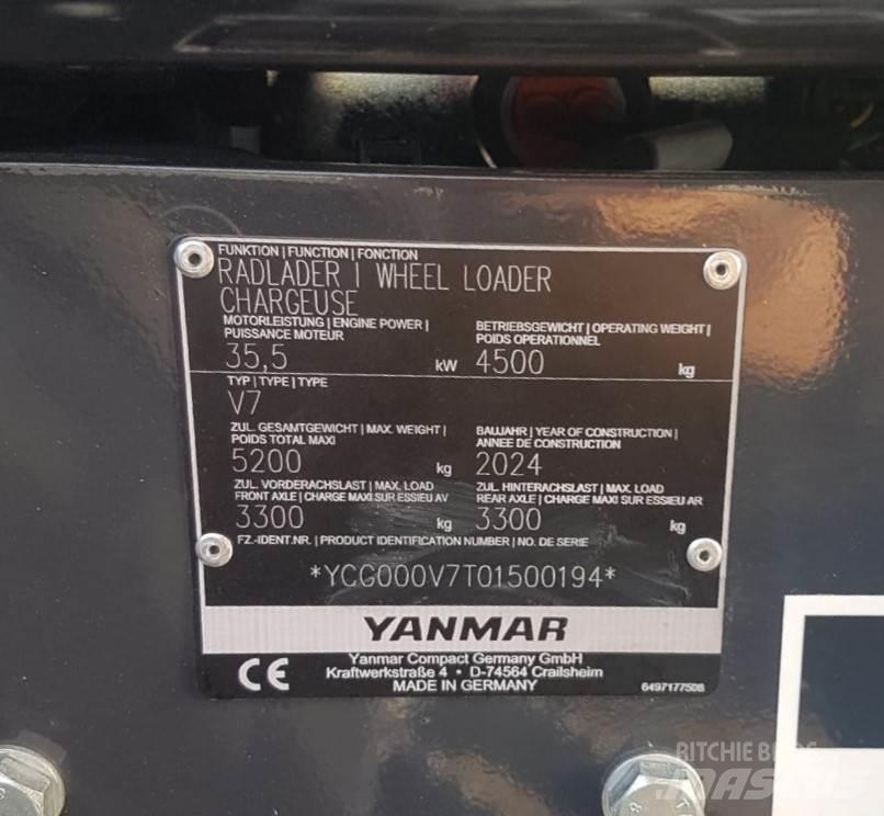 Yanmar V7 HW Utovarivači na kotačima