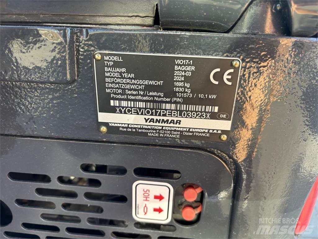 Yanmar ViO17 Mini bageri <7t