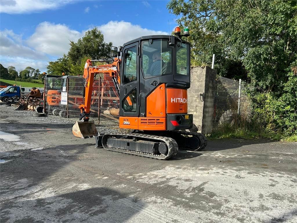 Hitachi 2019 ZX26U-6 Bageri gusjeničari
