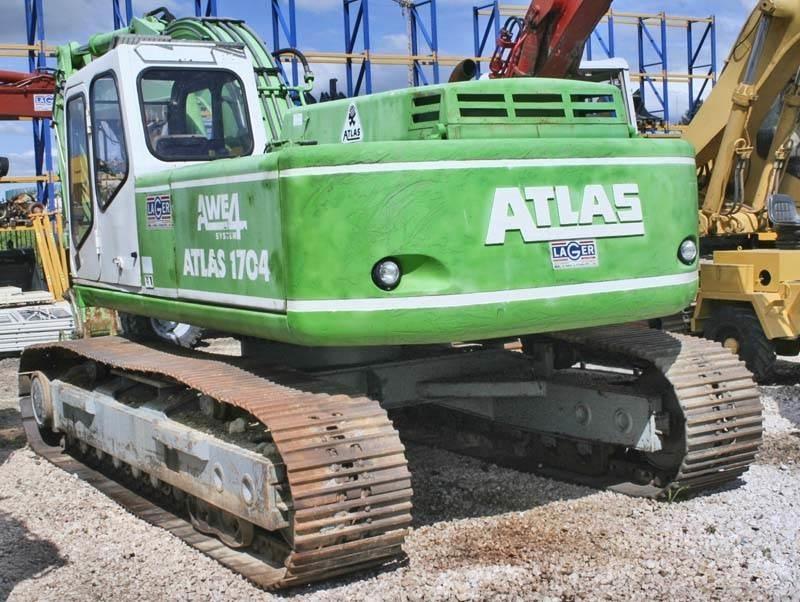 Atlas 1704 Bageri gusjeničari