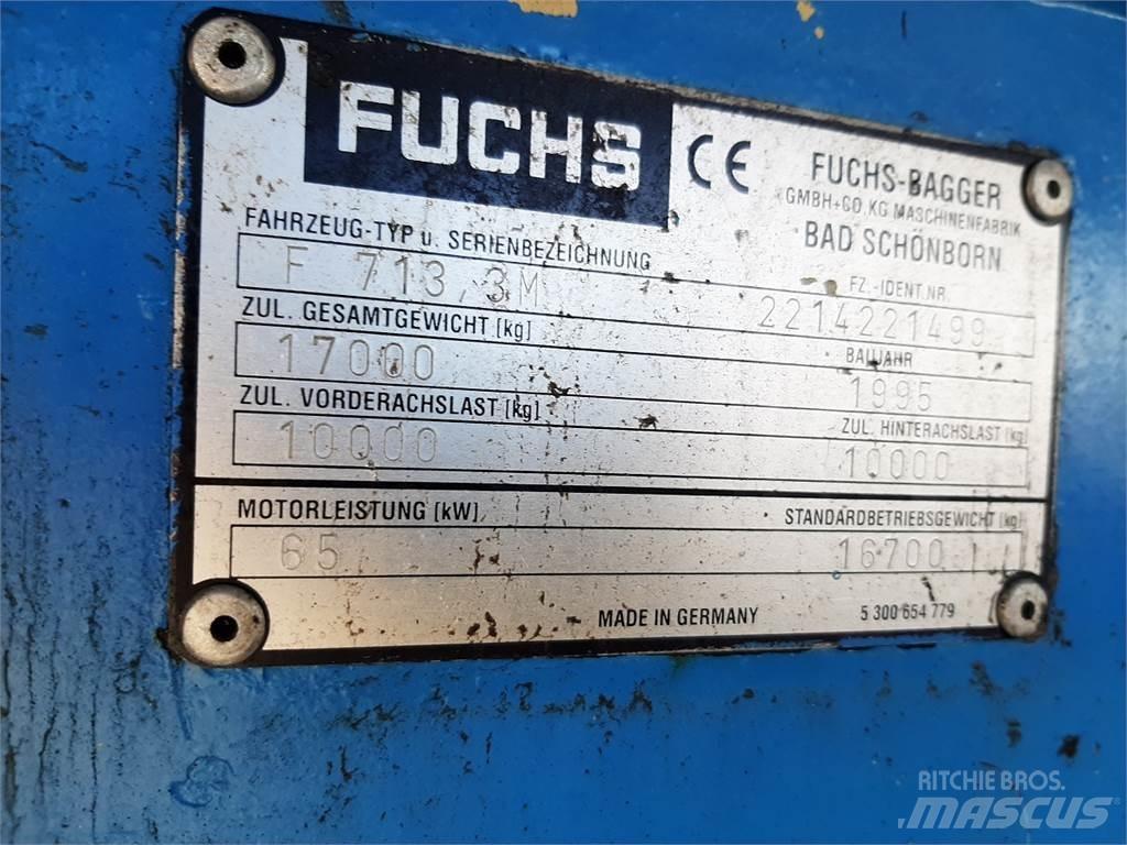 Fuchs F 713,3M Bageri za manipuliranje materijalom / otpadom