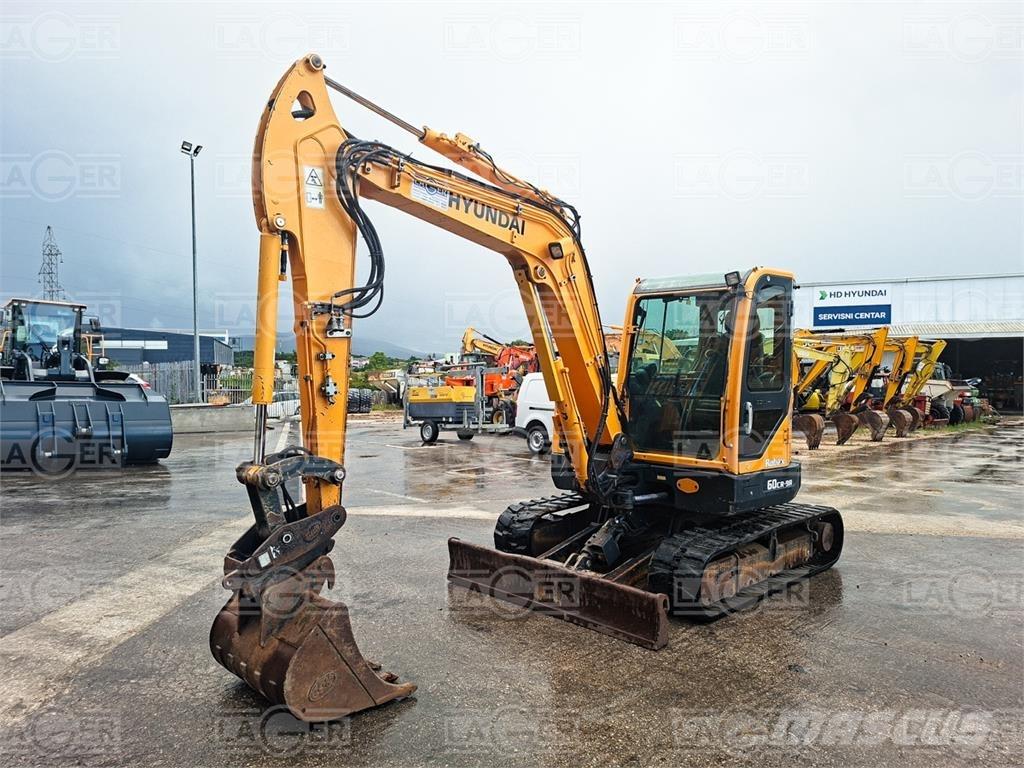 Hyundai 60CR-9A Mini bageri <7t