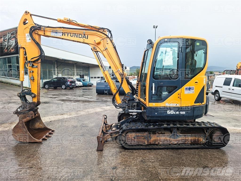 Hyundai 60CR-9A Mini bageri <7t