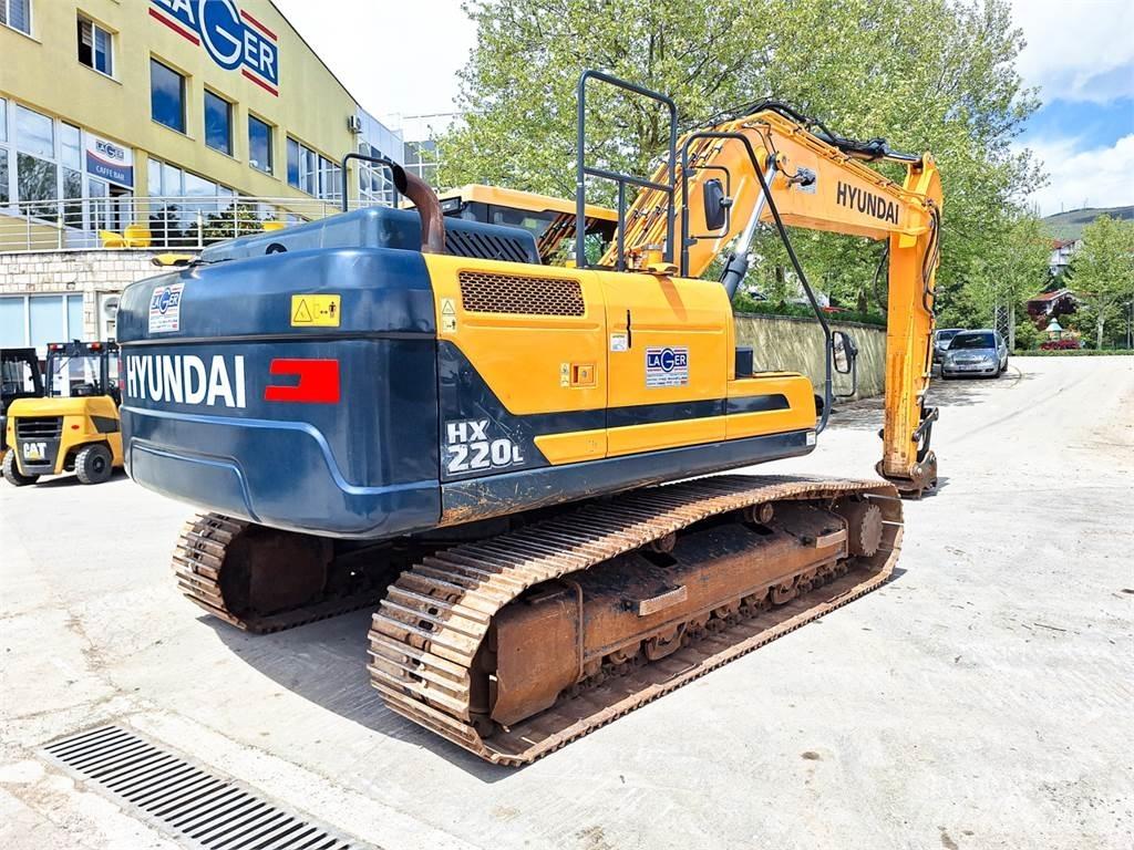Hyundai HX220L Bageri gusjeničari