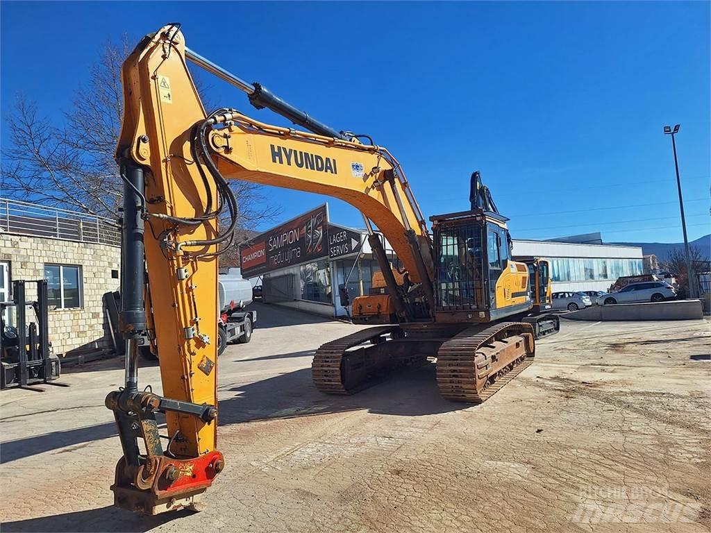 Hyundai HX300NL Bageri gusjeničari