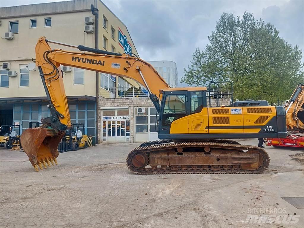 Hyundai HX330L Crawler excavators